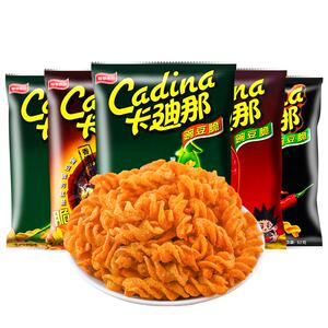 卡迪那豌豆脆8090后怀旧零食
