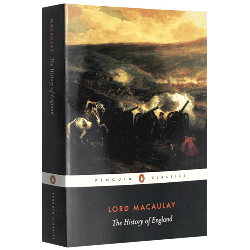 The History of England 英文原版历史读物 麦考莱英国史 英文版 休谟英国史姊妹篇 进口英语书籍