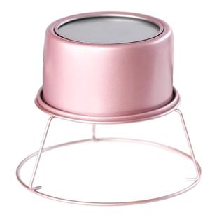 蛋糕倒扣冷却架6寸8寸烘焙戚风模具蛋糕放凉架不粘玫瑰金晾架家用