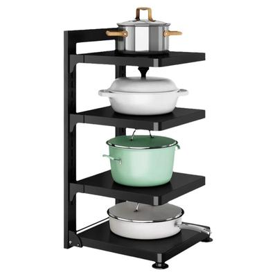 锅具多层收纳架分层放锅架子