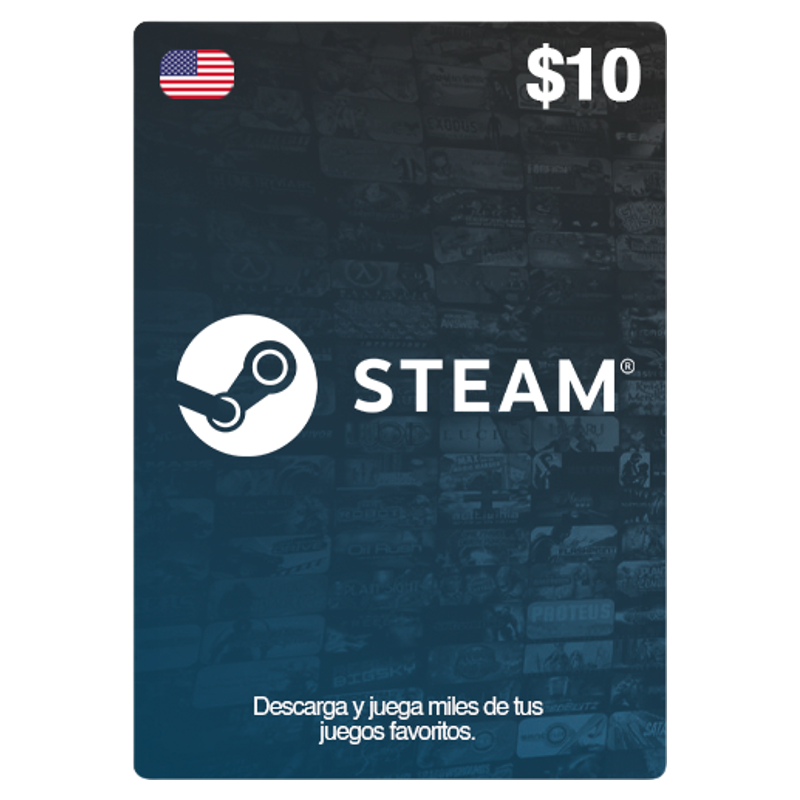 美版点卡SteamWalletCard$10