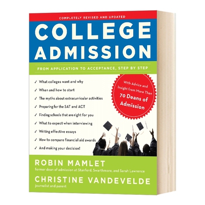 英文原版 College Admission 大学入学申请指南 英文版 进口英语原版书籍