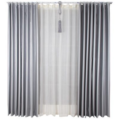 全遮光布窗帘防晒隔热成品阳台