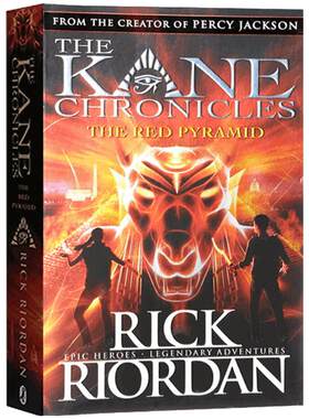 第三季波西杰克逊同系列埃及守护神The Kane Chronicles英文原版The red Pyramid红色金字塔Rick Riordan青少年课外阅读书籍