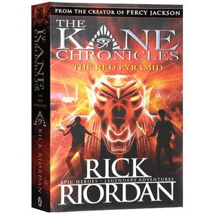 第三季波西杰克逊同系列埃及守护神The Kane Chronicles英文原版The red Pyramid红色金字塔Rick Riordan青少年课外阅读书籍
