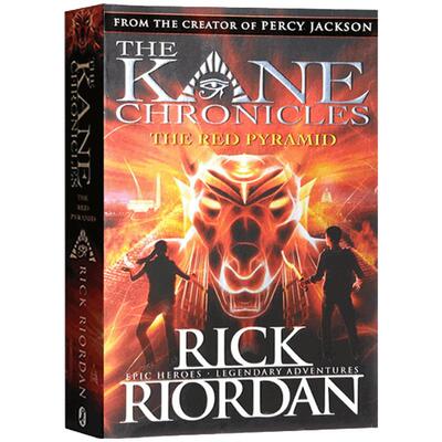 预售第三季波西杰克逊同系列埃及守护神The Kane Chronicles英文原版The red Pyramid红色金字塔Rick Riordan青少年课外阅读书籍