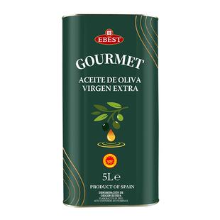 Ebest易贝斯特PDO特级初榨橄榄油5L欧盟原产地保护西班牙进口