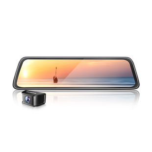 盯盯拍E3流媒体后视镜汽车行车记录仪倒车影像双镜头2K超高清夜视