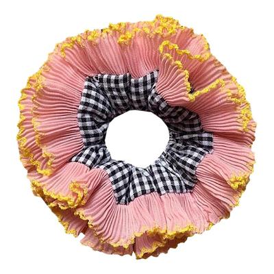 高版本goodsquish手工格纹发圈