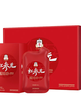 正官庄红参元红参浓缩液提取液