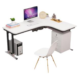 转角电脑桌电竞双人台式家用拐角式书桌书架组合卧室L型办公桌子