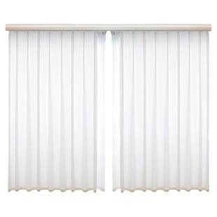 2025新款幻影纱窗纱纱帘透光不透人客厅阳台窗帘遮光卧室飘窗白纱