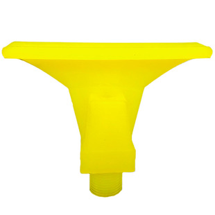 4分6分广角扇形清洗喷头煤矿洗煤机鸭嘴磁选机PU喷水嘴聚氨酯喷嘴