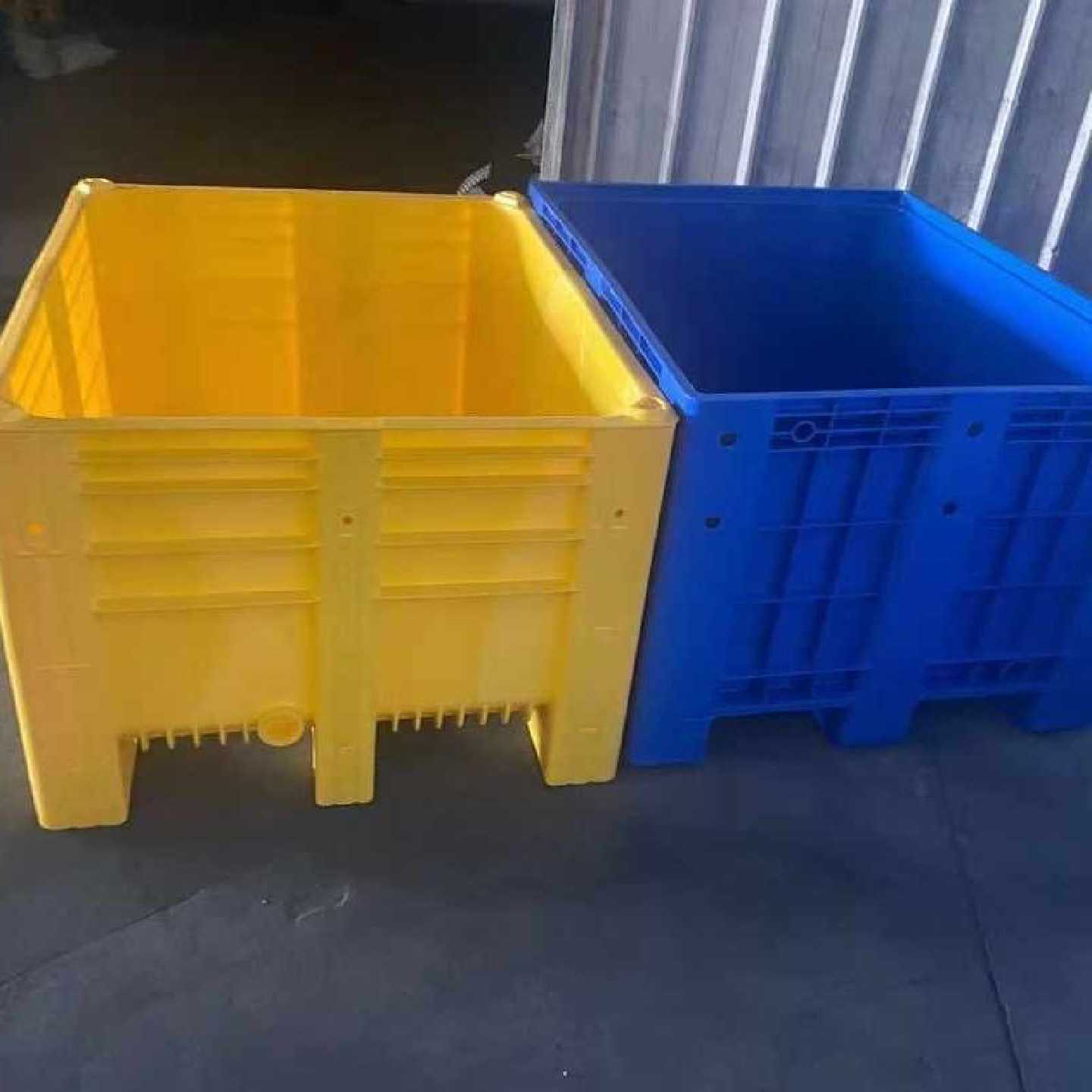 一体成型封闭卡板箱液体运输箱养鱼箱加厚特厚长方形耐用定制