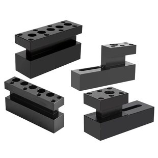 数控车床单排刀架16方20方双排刀座可调辅助u钻打孔钻孔夹具刀杆