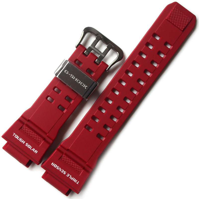 原装GW-9400卡西欧红色外壳表带