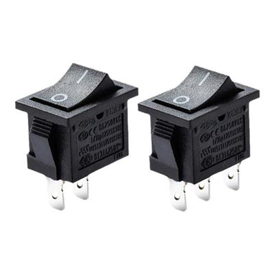 船型开关KCD1KCD3电源开关2脚6A