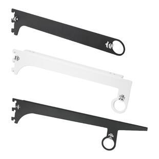 步入式金属衣柜支架 置物架AA柱层板托 左右托臂圆管挂衣上墙配件