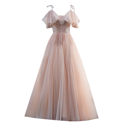 君英贤冬季新款姐妹装毕业礼服