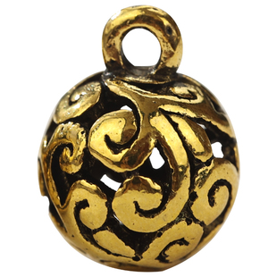 复古镂空金属纽扣古金祥云旗袍扣子唐装汉服衬衫珠扣民族服饰钮扣