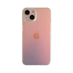 透明iPhone15promax高级感渐变彩虹镭射苹果14pro/13手机壳x/xr软