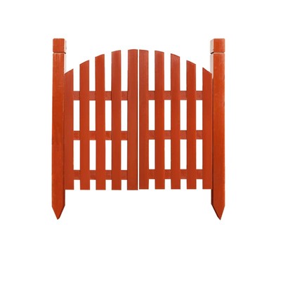 花园碳化防腐木栅栏门户庭院围墙