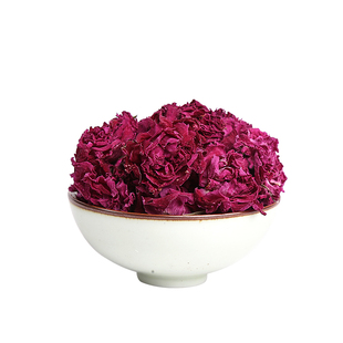 玫瑰花茶大朵玫瑰花冠泡水散装平阴特级新鲜干玫瑰花食用泡茶去班