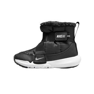 NIKE儿童鞋冬季保暖加绒靴子男童中小童棉鞋雪地靴鞋子防滑DD0304