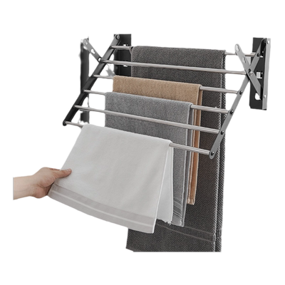 多功能折叠晾衣架卫生间毛巾架