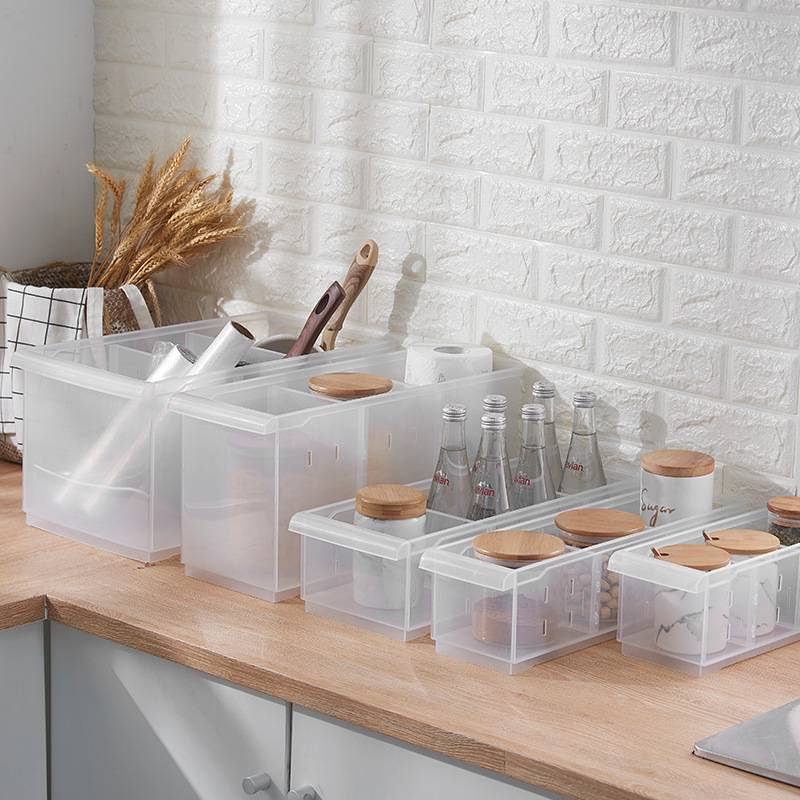 透明加长加深厨房分隔收纳盒子食品抽屉神器分格冰箱物储蔬菜盒