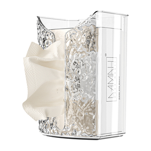 壁挂式卫生间纸巾盒洗脸巾收纳盒厕所抽纸盒高级感卫生纸置物架