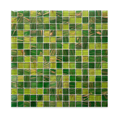 酒店玻璃金线绿色幻彩紫马赛克