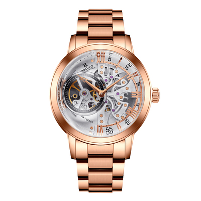 法国OBLVLO/欧宝罗运动镂空手表