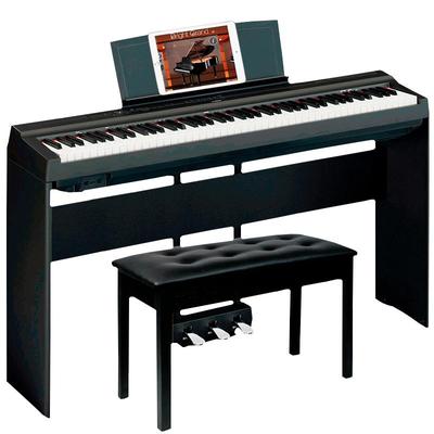 雅马哈电钢琴P225官方正品便携式