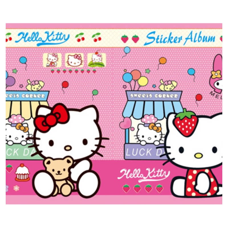 正版Hello Kitty卧室满铺儿童房间凯蒂猫地垫加厚 少女心卡通地毯