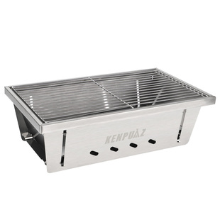 烧烤炉户外折叠家用小烧烤架迷你便携加厚单元桌304不锈钢炉子igt