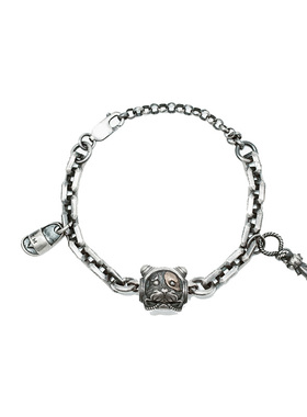 T.MAJOR纯银重工手链做旧