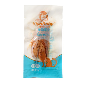 咿呀贝贝蒸煮鱼条100条犬猫通用妙鲜包猫零食猫湿粮包金枪鱼鲣鱼