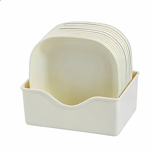 吐骨头盘碟吐骨碟家用食品级高端新款餐桌垃圾盘骨碟盘渣盘小碟子