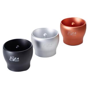 铝合金咖啡接粉杯51/53/58mm磨豆机接粉器意式咖啡机落粉器取粉器