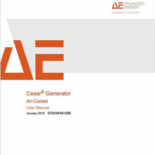 AE Cesar Generator Air Cooled