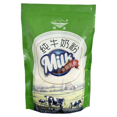 河套纯牛奶粉1000克实惠袋装