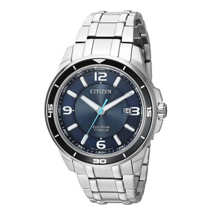 西铁城Citizen光动能手表蓝宝石钛合金CA0349-51L商务BM6929-56L