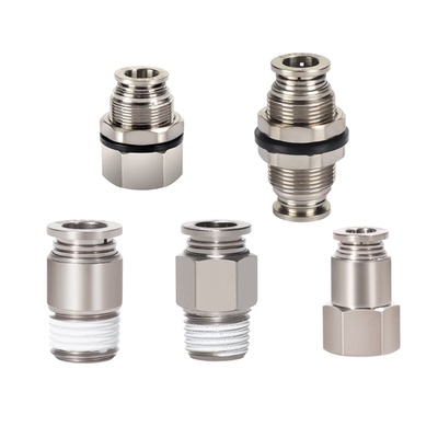 亚德客全金属耐高温接头