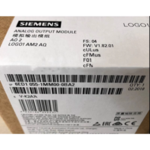 议价西门子LOGO! 6ED1055-1MM00-0BA2 AM2AQ扩展模块6ED10551MM00