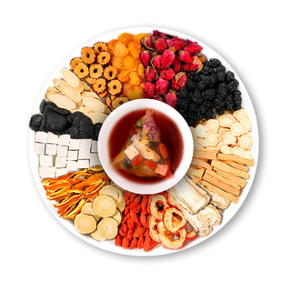 补气血女生女士补气养血调理气血不足双补女人养生茶美容养颜茶包