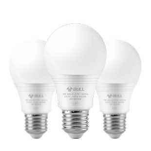 公牛led灯泡螺口节能超亮e14卧室护眼e27白炽螺纹照明家用球灯泡