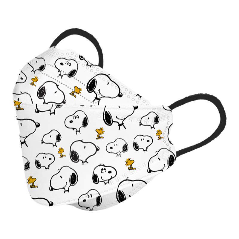Snoopy史努比儿童口罩kn95女孩3d立体婴儿0到6月8到12岁宝宝3男童