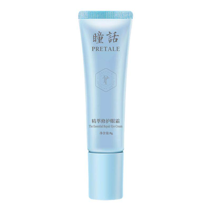 【U先试用超市】瞳话眼霜淡黑眼纹修护补水保湿滚珠马应龙9g