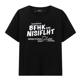 美式复古短袖T恤套装男士夏季青少年潮流男装一套搭配高街牛仔裤